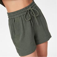 Khaki - Jack Wills - Linen-Blend Shorts