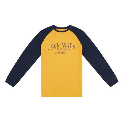 Jack Wills - Raglan LS Tee Jn99