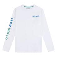 Bright White - Jack Wills - Devon LS Tee Jn99