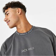 Slate - Jack Wills - Jacquard T-Shirt