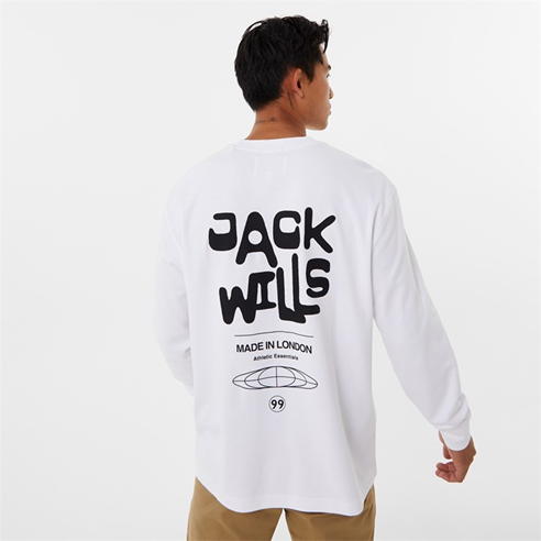 Jack Wills - Long Sleeve Athletic Tee