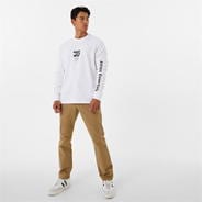 White - Jack Wills - Long Sleeve Athletic Tee