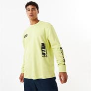 Lime - Jack Wills - Long Sleeve Racer Tee