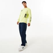 Lime - Jack Wills - Long Sleeve Racer Tee