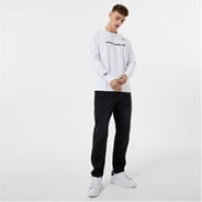 White - Jack Wills - Long Sleeve Graphic Textured T Shirt