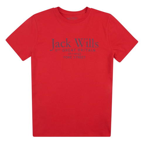 Jack Wills - JW Script Tee Jn99