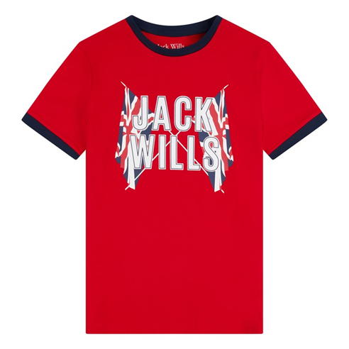 Jack Wills - JW GBR Ringer Tee Jn99