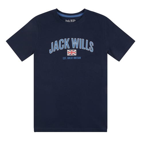 Jack Wills - Flag Drop Shldr T Jn99