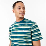 Rich Teal - Jack Wills - Striped T-shirt