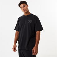 Jet Black - Jack Wills - Tonal Graphic Tee