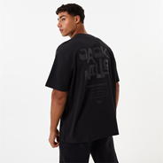 Jet Black - Jack Wills - Tonal Graphic Tee