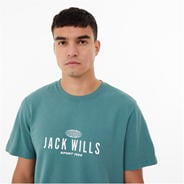 Sea Green - Jack Wills - Round Logo T-Shirt