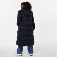 Black - Jack Wills - Longline Puffer Coat