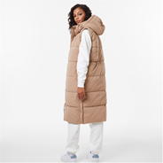 Camel - Jack Wills - Longline Gilet