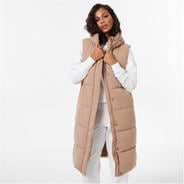 Camel - Jack Wills - Longline Gilet