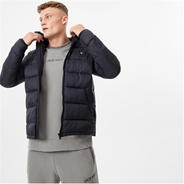 Black - Jack Wills - Kershaw Hooded Puffer Jacket