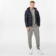 Black - Jack Wills - Kershaw Hooded Puffer Jacket