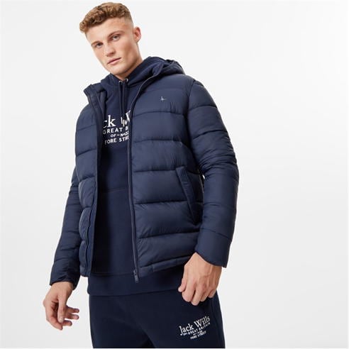 Jack Wills - Kershaw Hooded Puffer Jacket