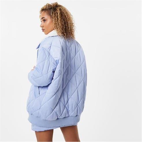 Jack Wills - Borg Quilted Bomber