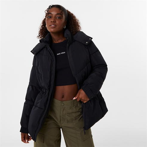 Jack Wills - Bungee Waist Padded Jacket