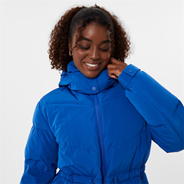 Cobalt - Jack Wills - Bungee Waist Padded Jacket