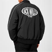 Black - Jack Wills - Graphic Bomber