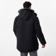 Black - Jack Wills - Clean Line Parka Jacket