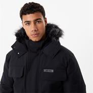 Black - Jack Wills - Clean Line Parka Jacket