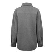 Charcoal - Jack Wills - Padded Shacket Ld51