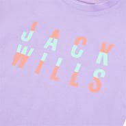 Pastel Lilac - Jack Wills - Regular Fit T-Shirt Junior Girls