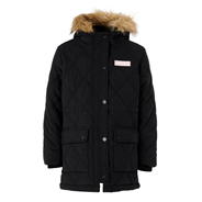 Black - Jack Wills - DiamndQltedCoat Jn99