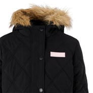 Black - Jack Wills - DiamndQltedCoat Jn99