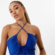 Cobalt - Jack Wills - Satin Tie Top