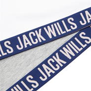 White/Grey - Jack Wills - Crop Top 2PK Jn99