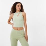 Laurel Green - Jack Wills - Spliced Rib Tank