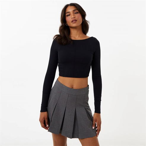 Jack Wills - Long Sleeve Wide Neck Top