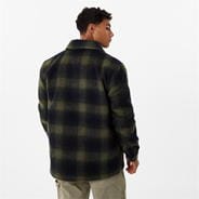 Green Check - Jack Wills - Brushed Shacket