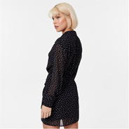 Black Spot - Jack Wills - Draped Shirt Dress