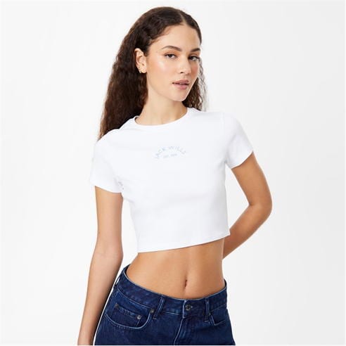 Jack Wills - Cropped Baby T-Shirt