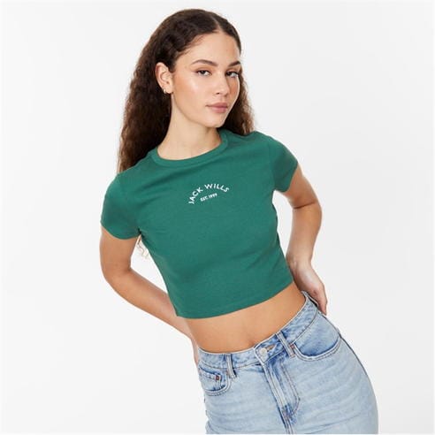 Jack Wills - Cropped Baby T-Shirt