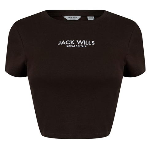 Jack Wills - Cropped Baby T-Shirt