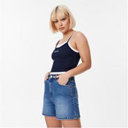 Mid Blue Wash - Jack Wills - Denim Dad Short