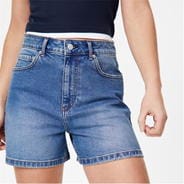 Mid Blue Wash - Jack Wills - Denim Dad Short