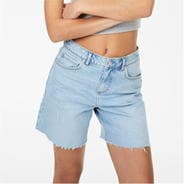 Light Blue Wash - Jack Wills - Bermuda Denim Shorts