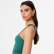 Green - Jack Wills - Spaghetti Strap Midi Dress