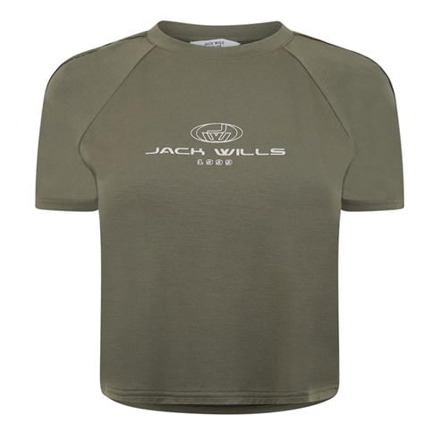 Jack Wills - Branded Ringer T Ld44