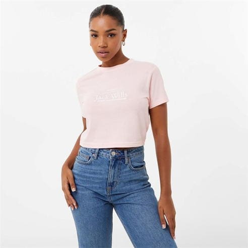 Jack Wills - Eccleston Crop T-Shirt