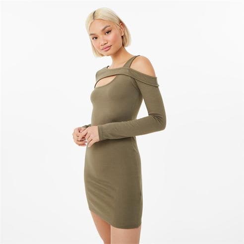 Jack Wills - Long Sleeve Cutout Dress