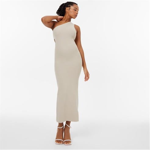 Jack Wills - Knitted Asymmetric Cut Out Midi Dress