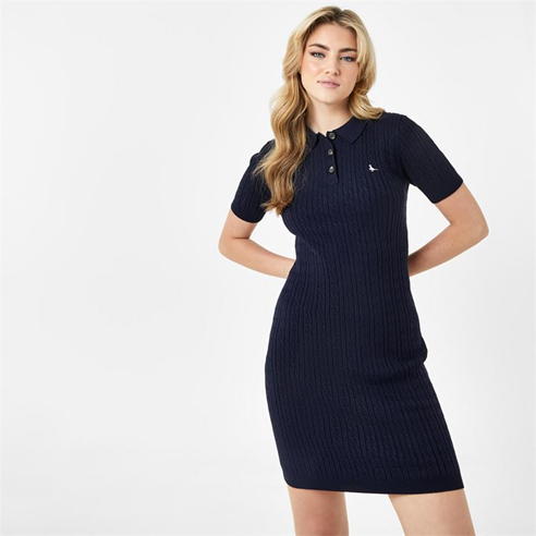 Jack Wills - Polo Cable Knitted Mini Dress